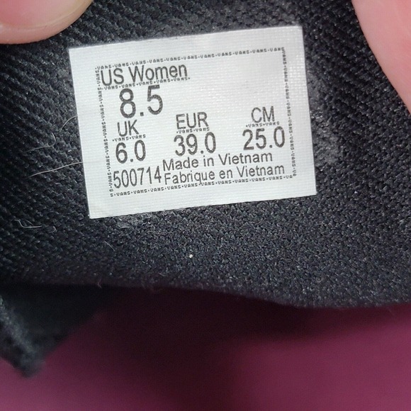 Vans Old Skool Multicolor Rainbow Checkers Skate Shoes Womens Size 8.5 US - Picture 8 of 8